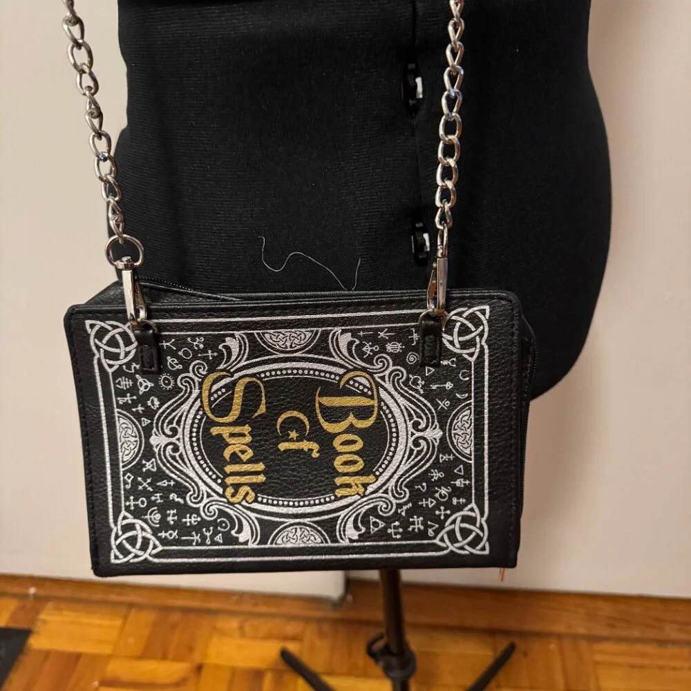 Book of Spells Crossbody Purse - Picture 2 of 3
